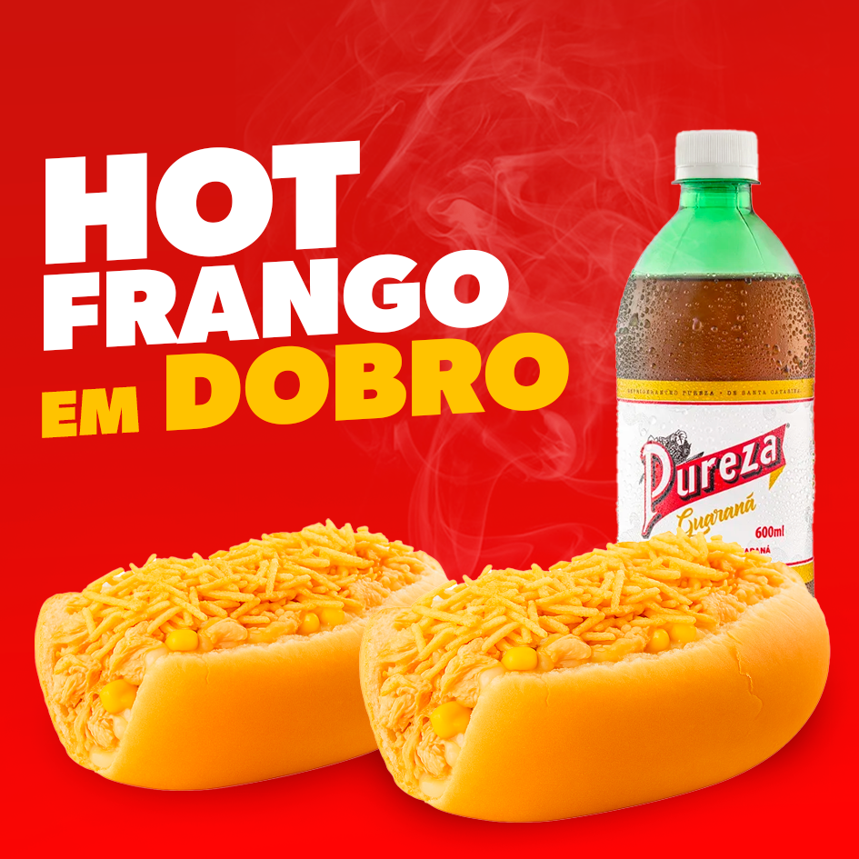HOT FRANGO EM DOBRO