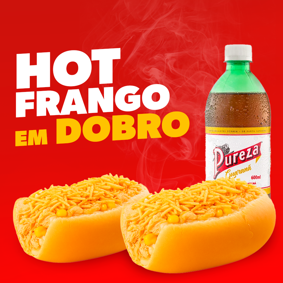 HOT FRANGO EM DOBRO