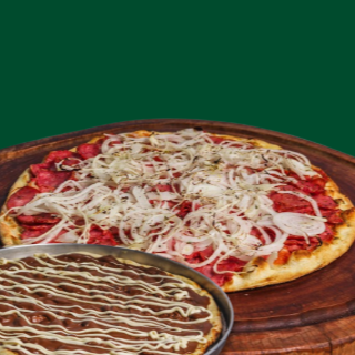 Calabresa + Broto chocolate