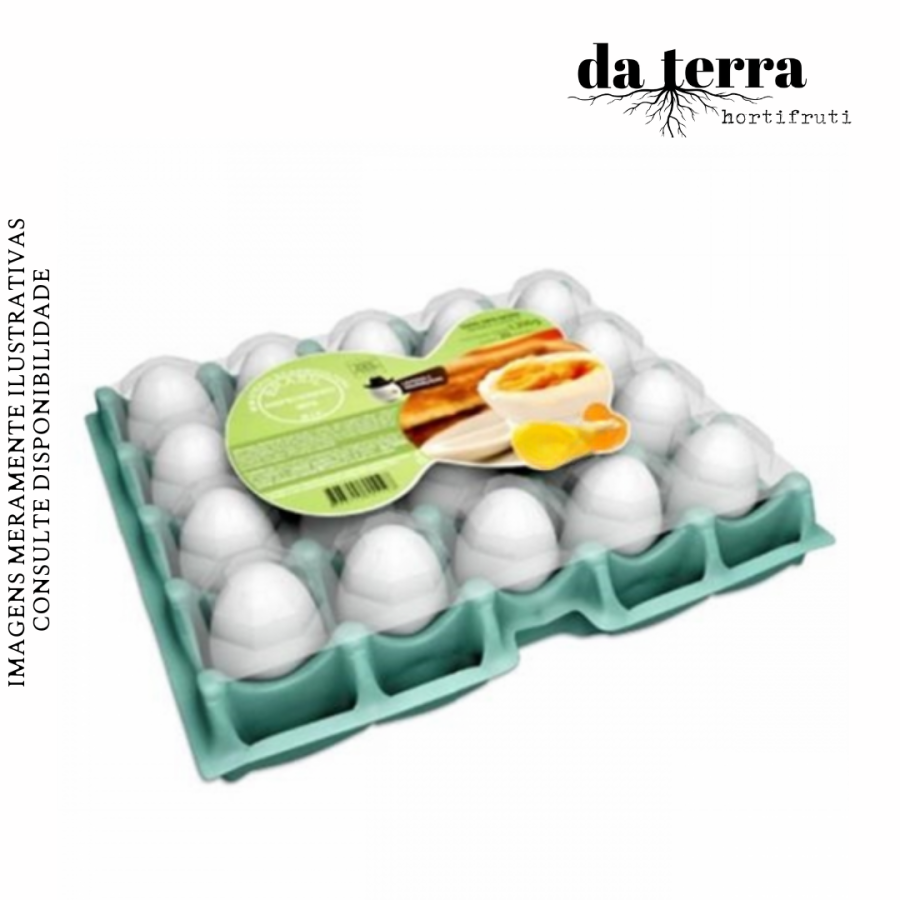Ovos Bandeja com 20 Ovos Branco