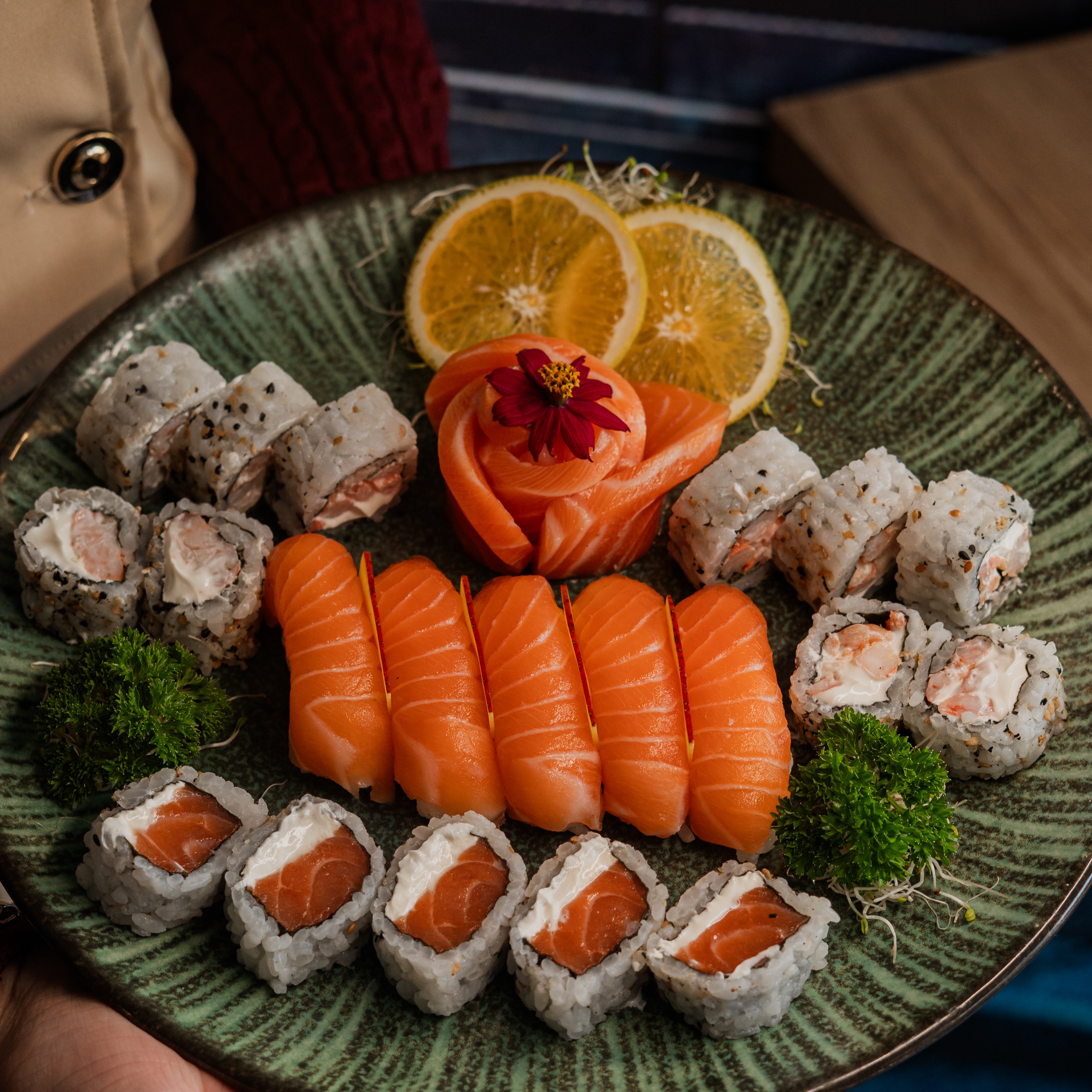 Saiko  Camarão Salmão (25 peças)