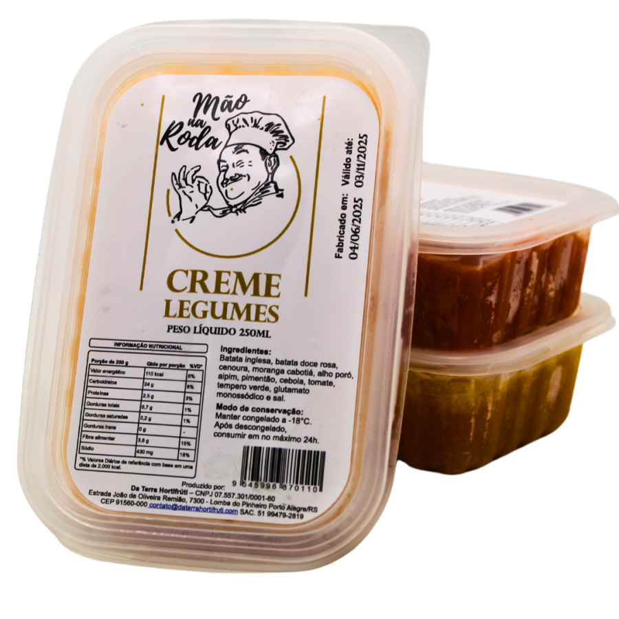 Creme de Legumes Mão na Roda 250g