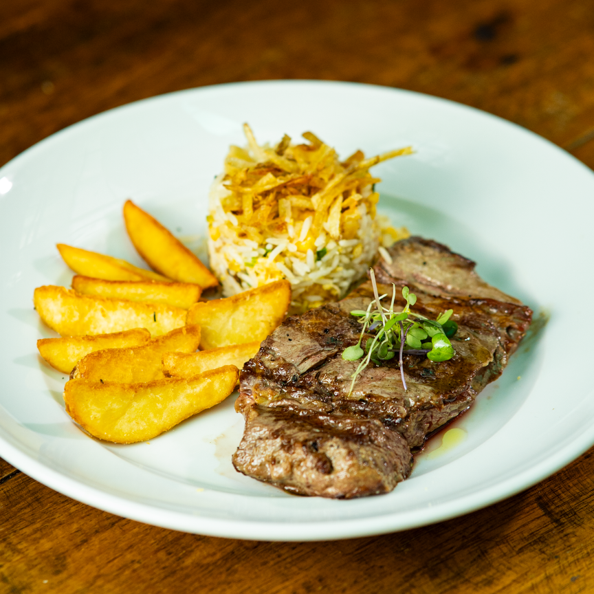 Carne Grelhada Executivo  (Picanha ou Filé Mignon) - Serve 1 pessoa