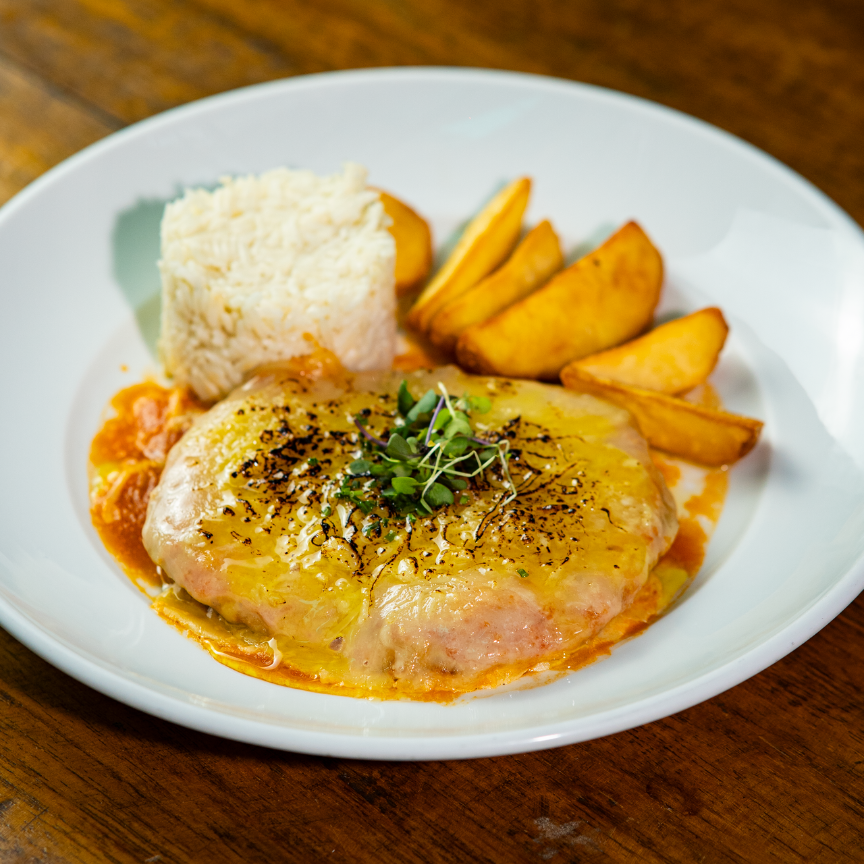 Parmegiana Jardim Executivo - Serve 1 pessoa 