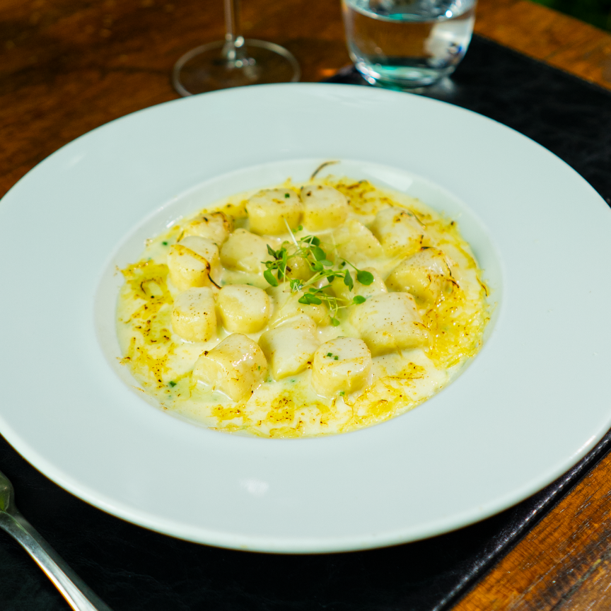 Massa Artesanal Executivo (Ravioli Recheado ou Nhoque) - Serve 1 pessoa 