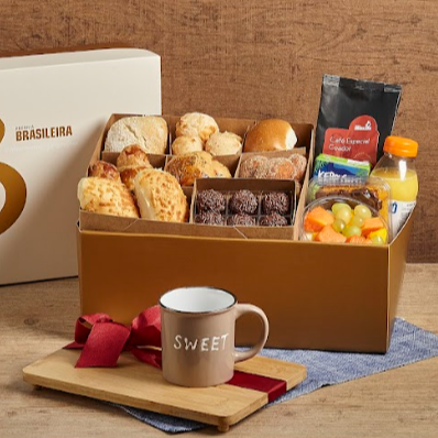 Cesta de Café da Manhã Coffee Lover 