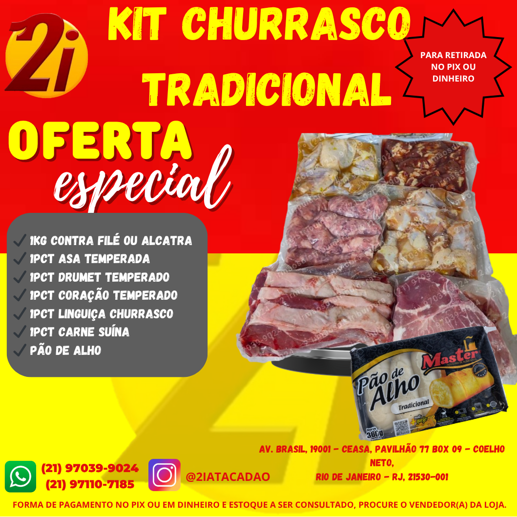 Kit churrasco tradicional 