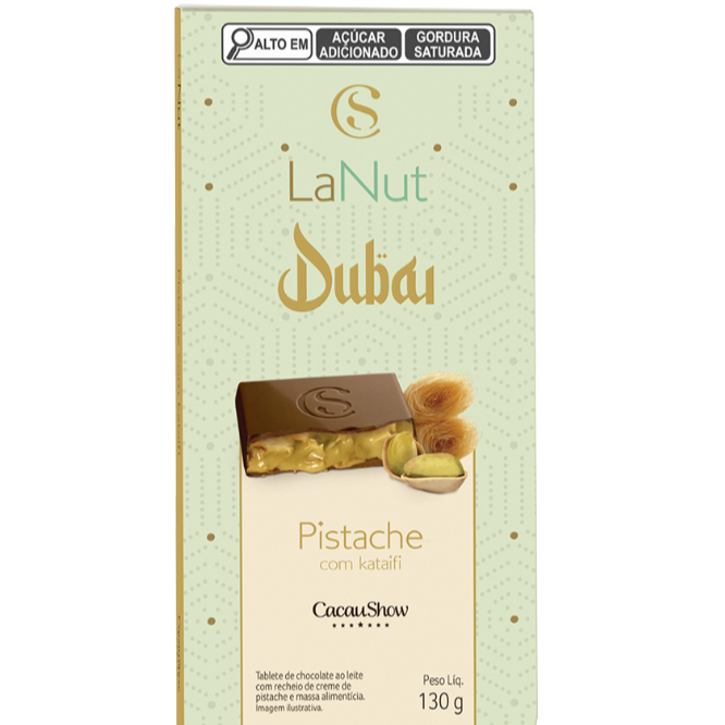 Tablete LaNut Pistache Dubai 130g