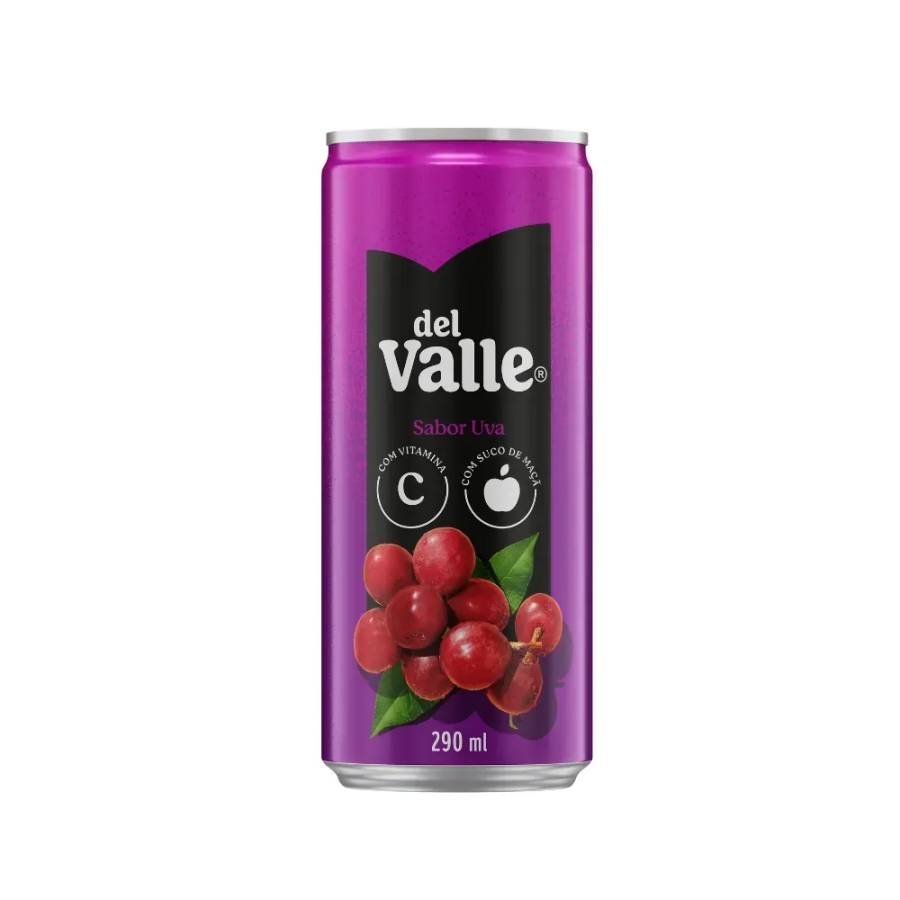 SUCO DEL VALLE UVA LATA - 290ml