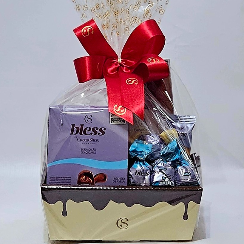 Cesta Chocolates Zero Açúcar 364G ( cod 468)