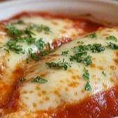 Parmegiana de Filé Mignon + Arroz + Batata palha