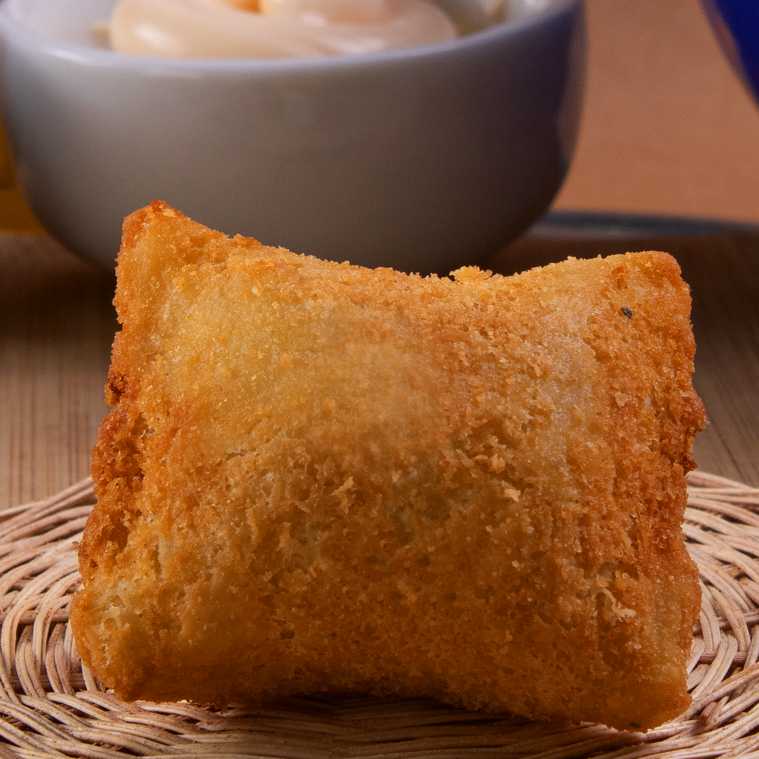 Quadradinho de Frango com Calabresa