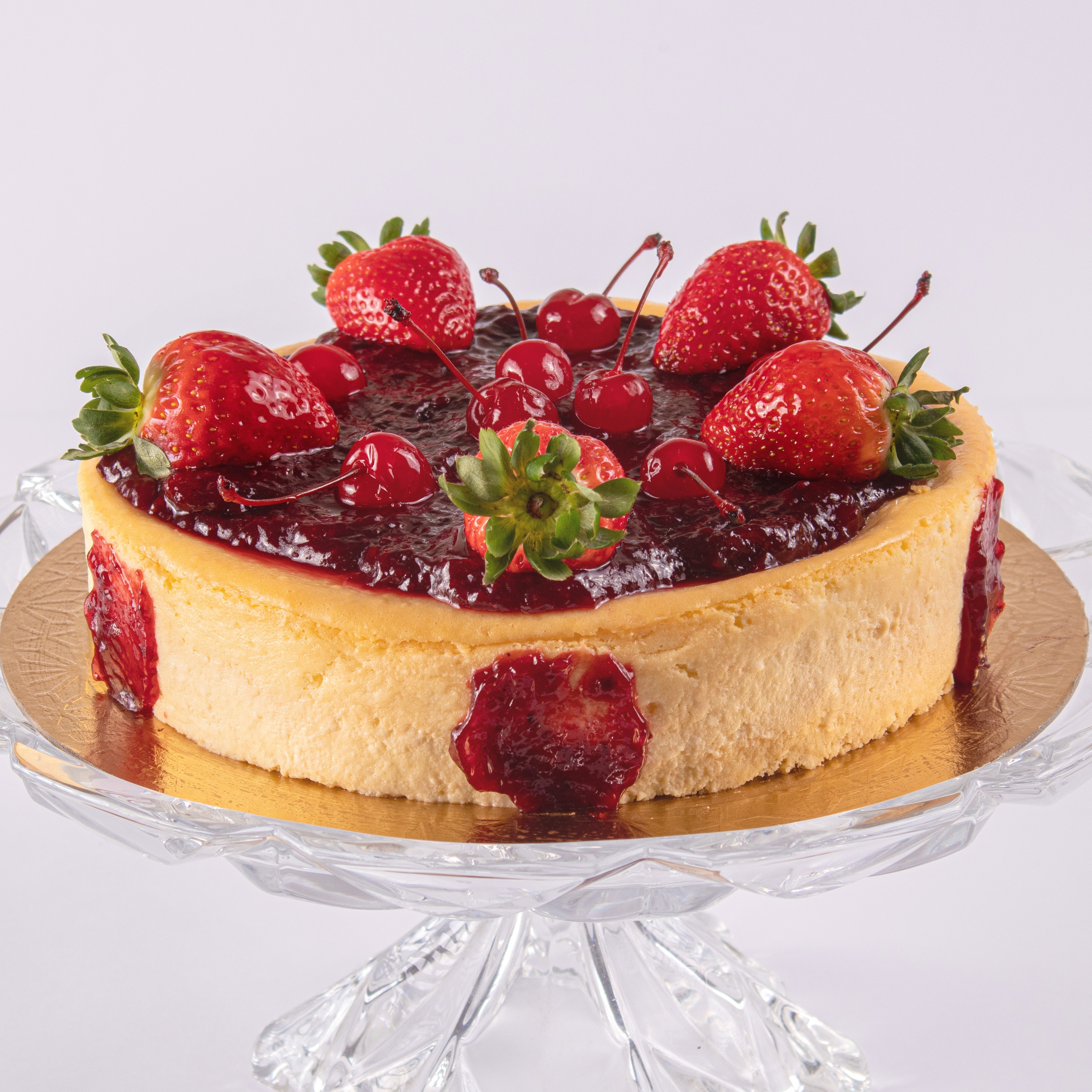 Torta Cheescake de Frutas Vermelhas (Kg)
