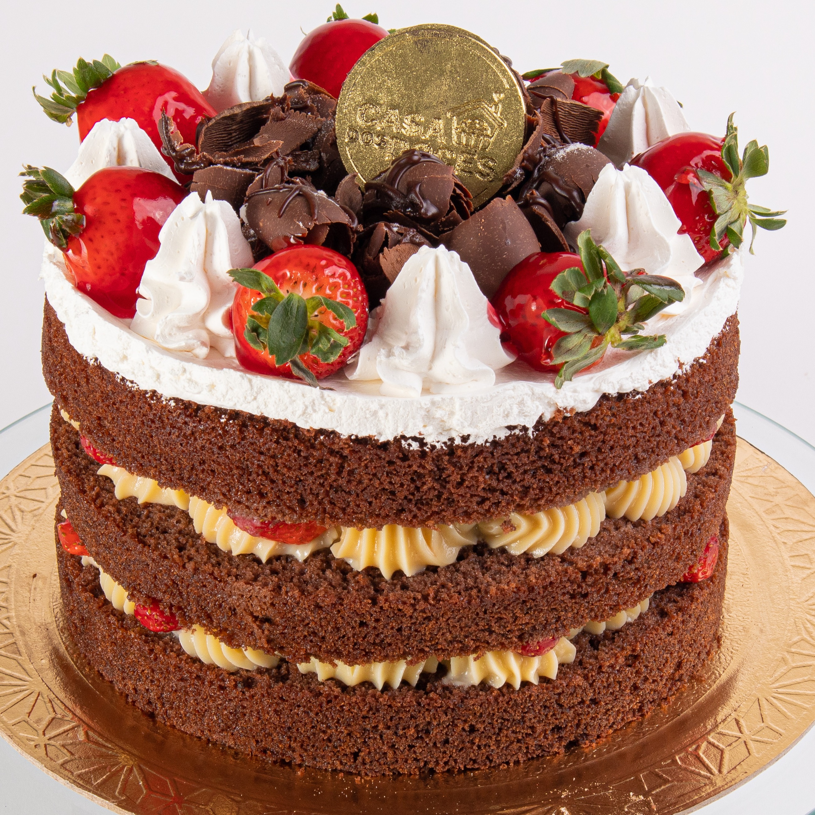 Torta Naked Cake de Morango (Kg)