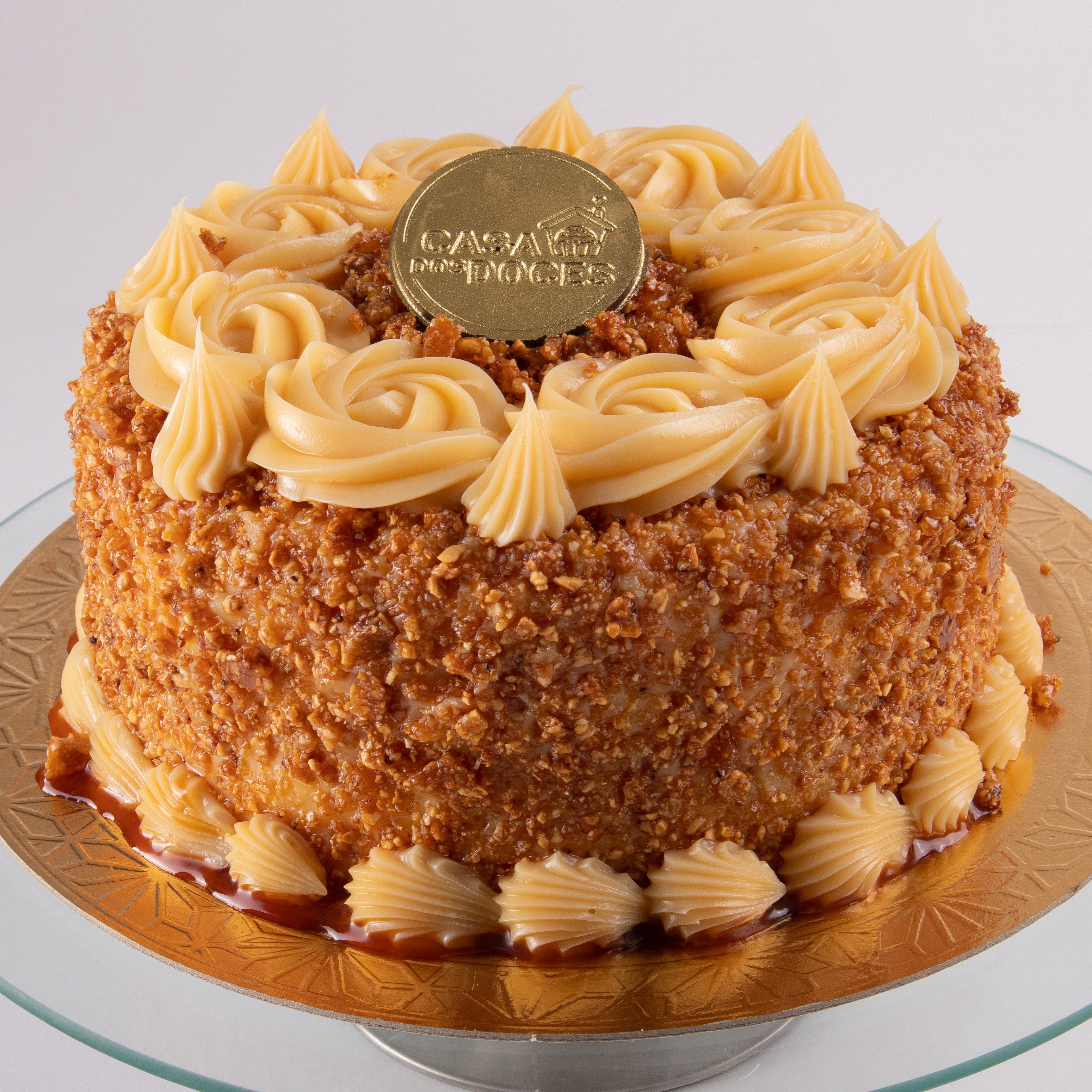 Torta Crocante com Brigadeiro Branco (Kg)