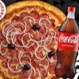 Pizza Grande Calabresa + Coca Cola 1l