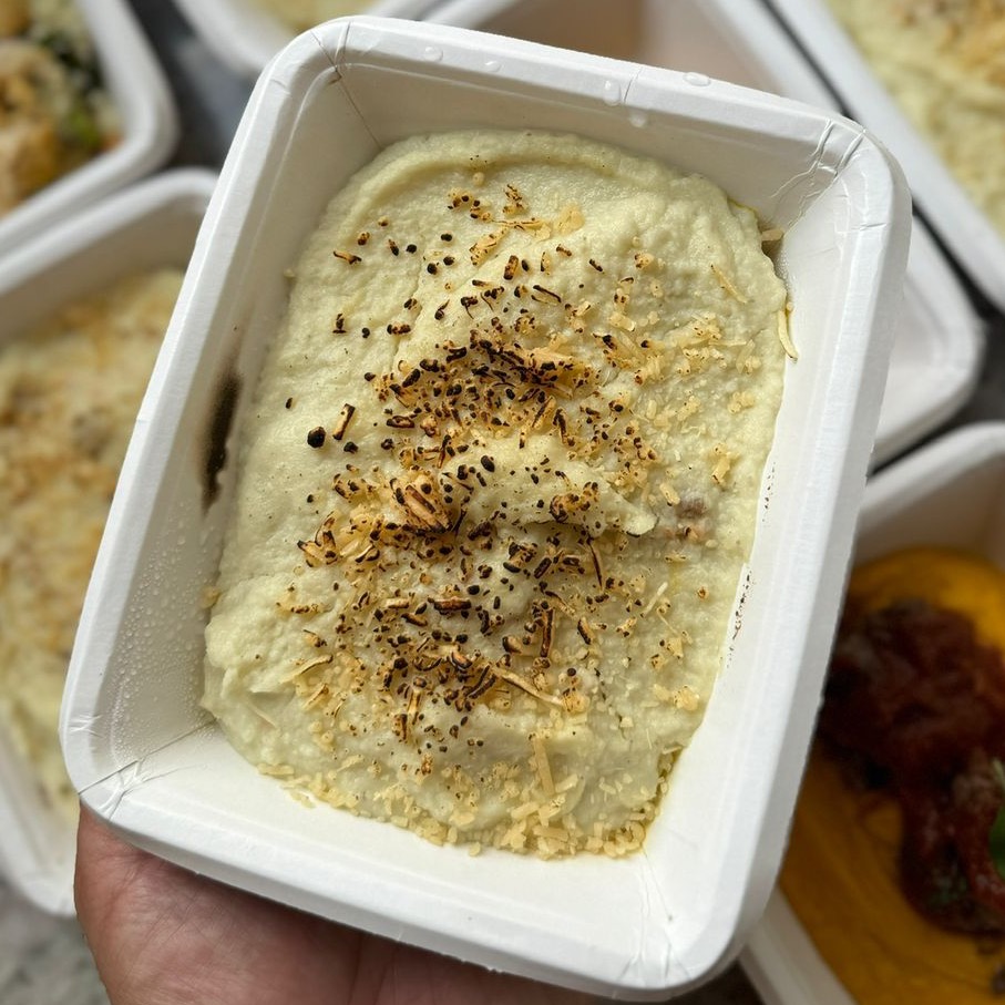 Escondidinho de abóbora  com carne e couve  low carb