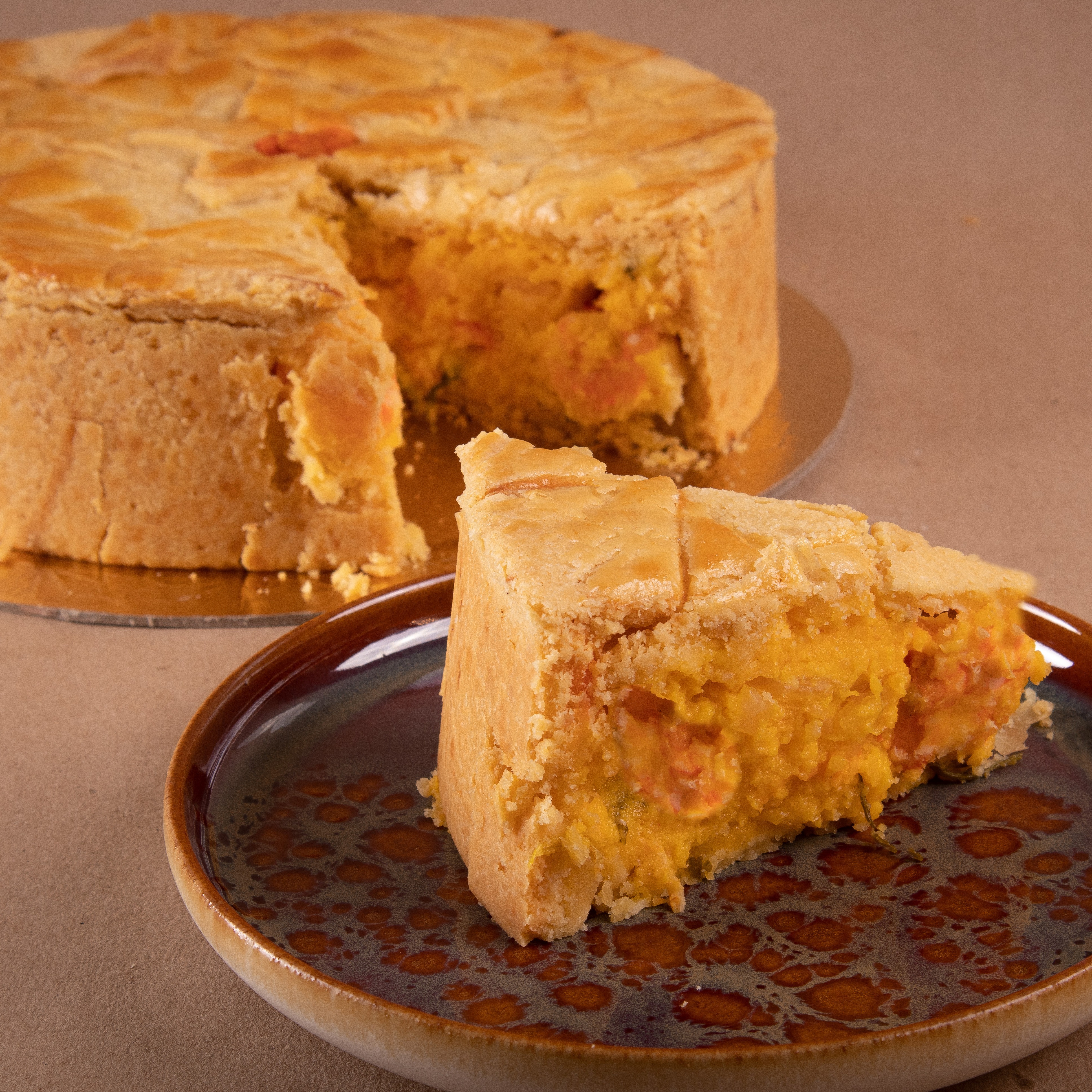 Torta Salgada de Camarão (Kg)