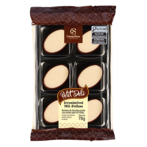 Bombons Petit Deli Mil-Folhas 78g