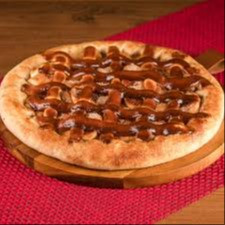 Pizza DOCE Banana com Chocolate