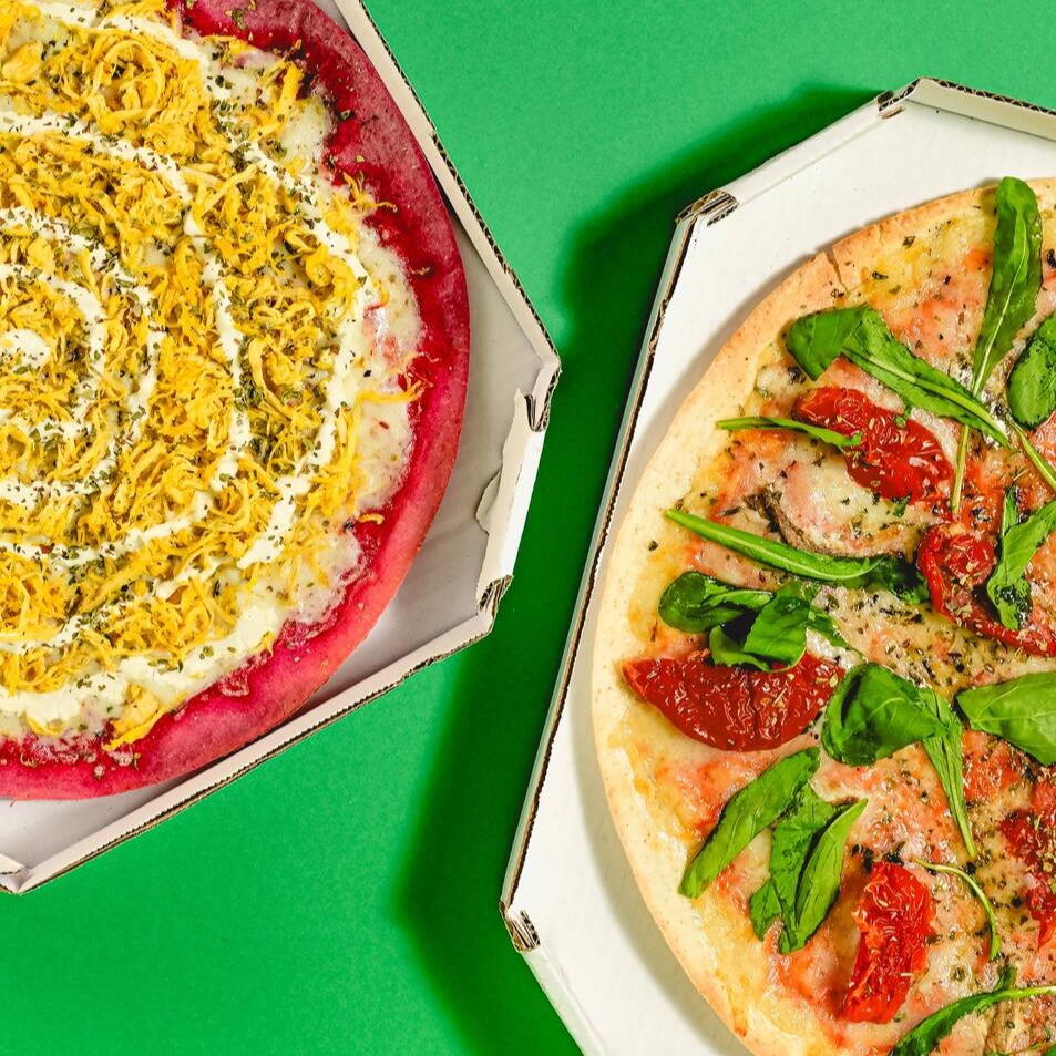 Ganhe uma Pizza P na compra de uma Pizza G