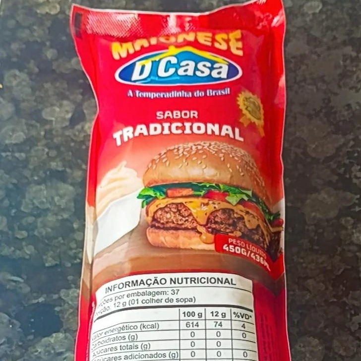 SUPER TUBÃO DE MAIONESE DCASA 450 ML