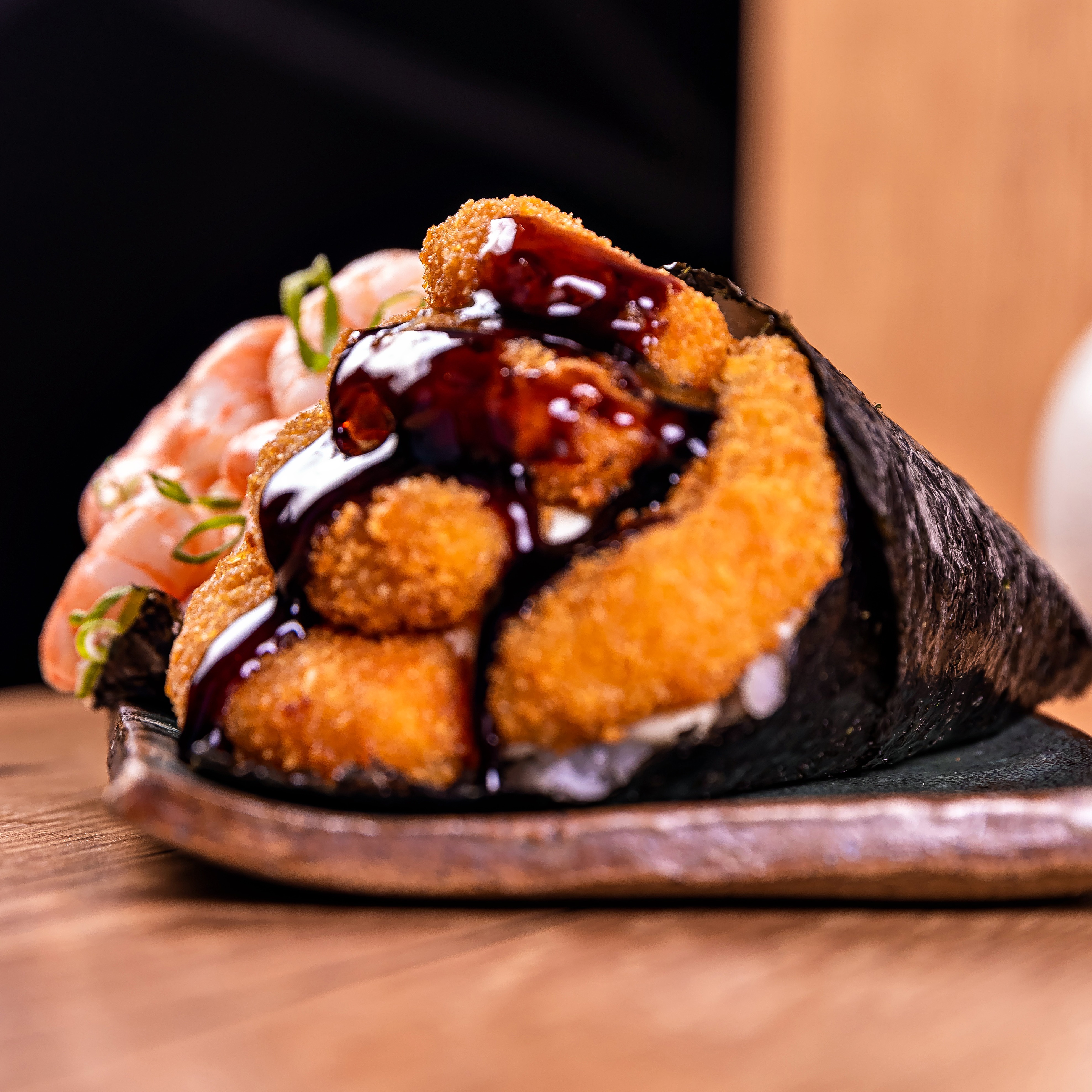 Temaki camarão croc 