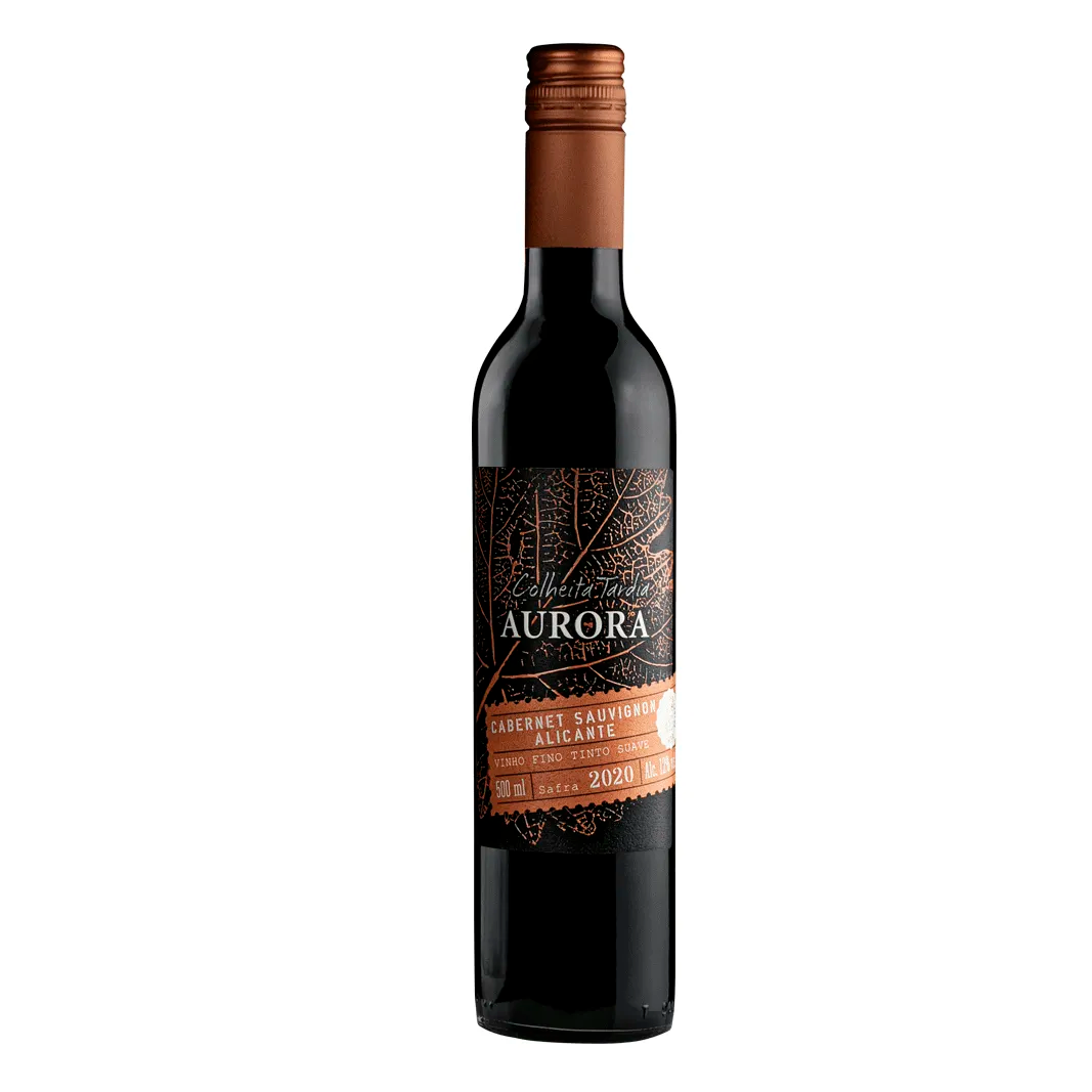Vinho Aurora Colheita Tardia Cabernet Sauvignon 500ml
