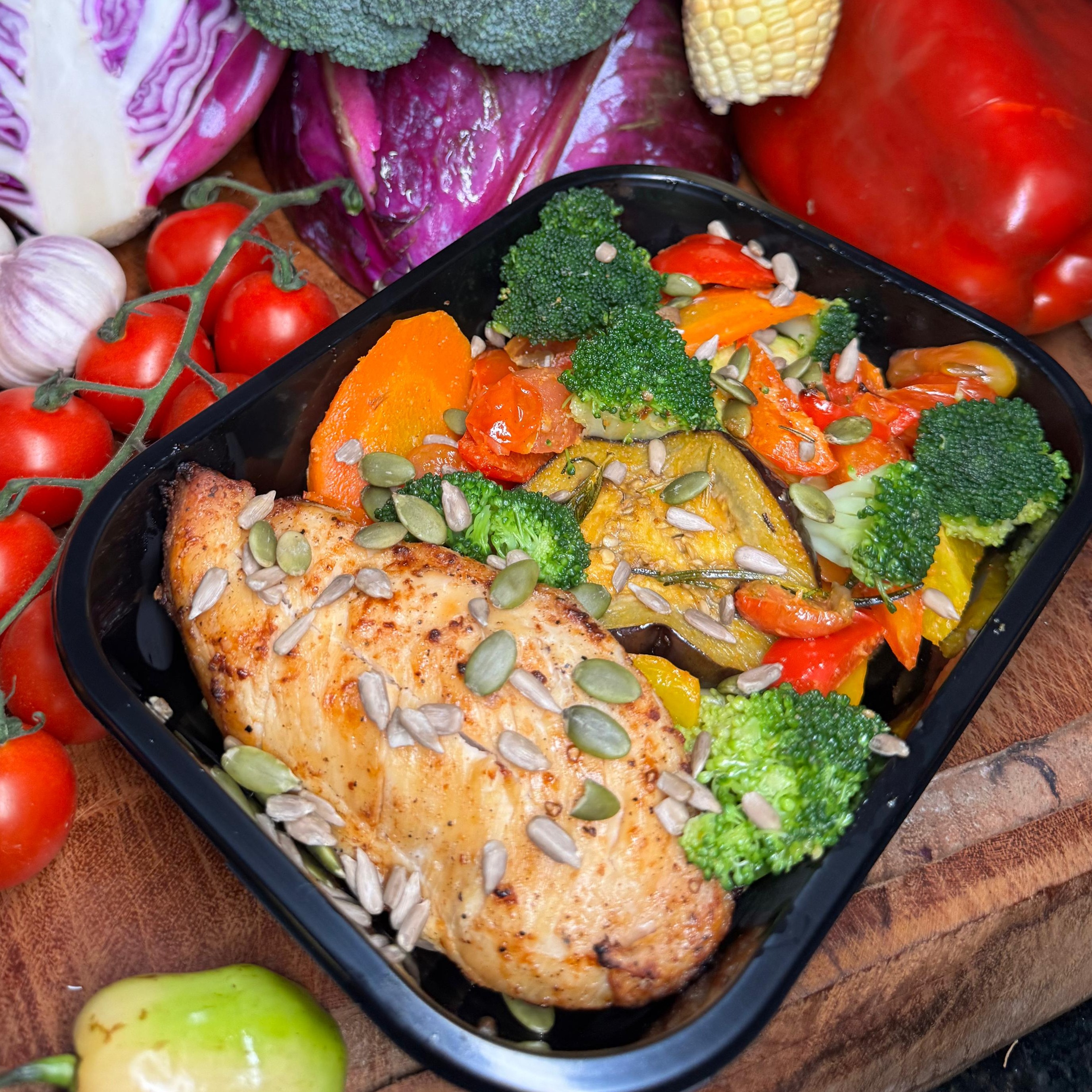 Ratatouille com Frango