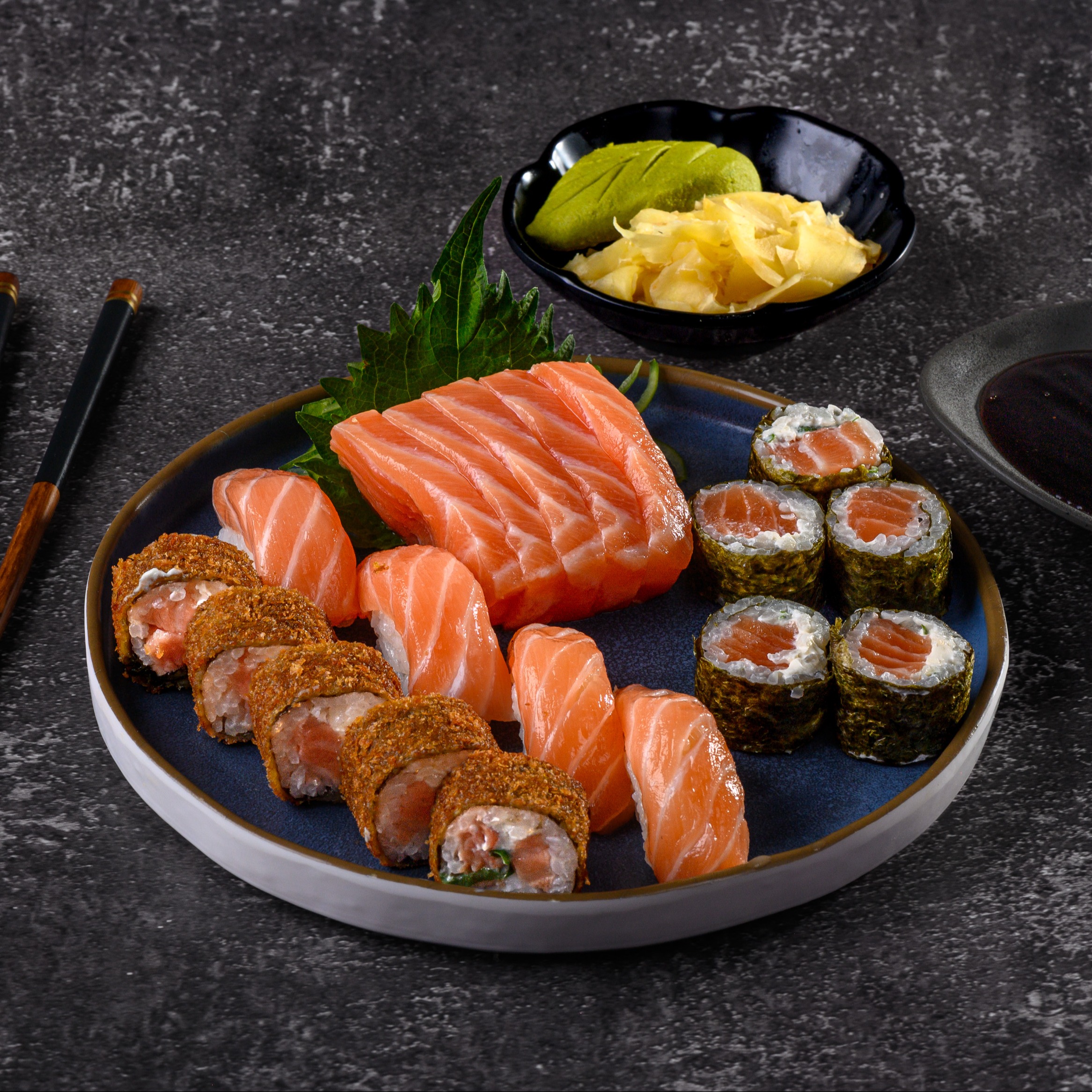 Salmão simples (19 peças)