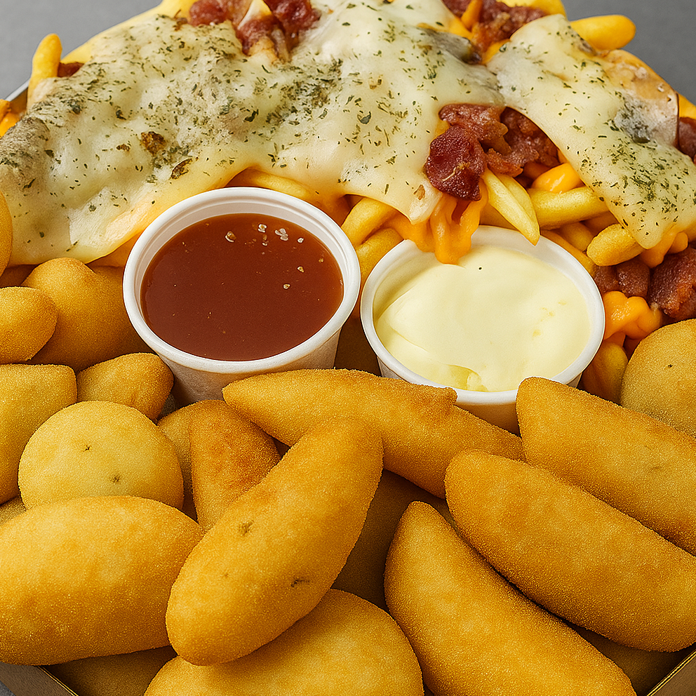 Combos Batata Turbinada Completa com Salgadinhos