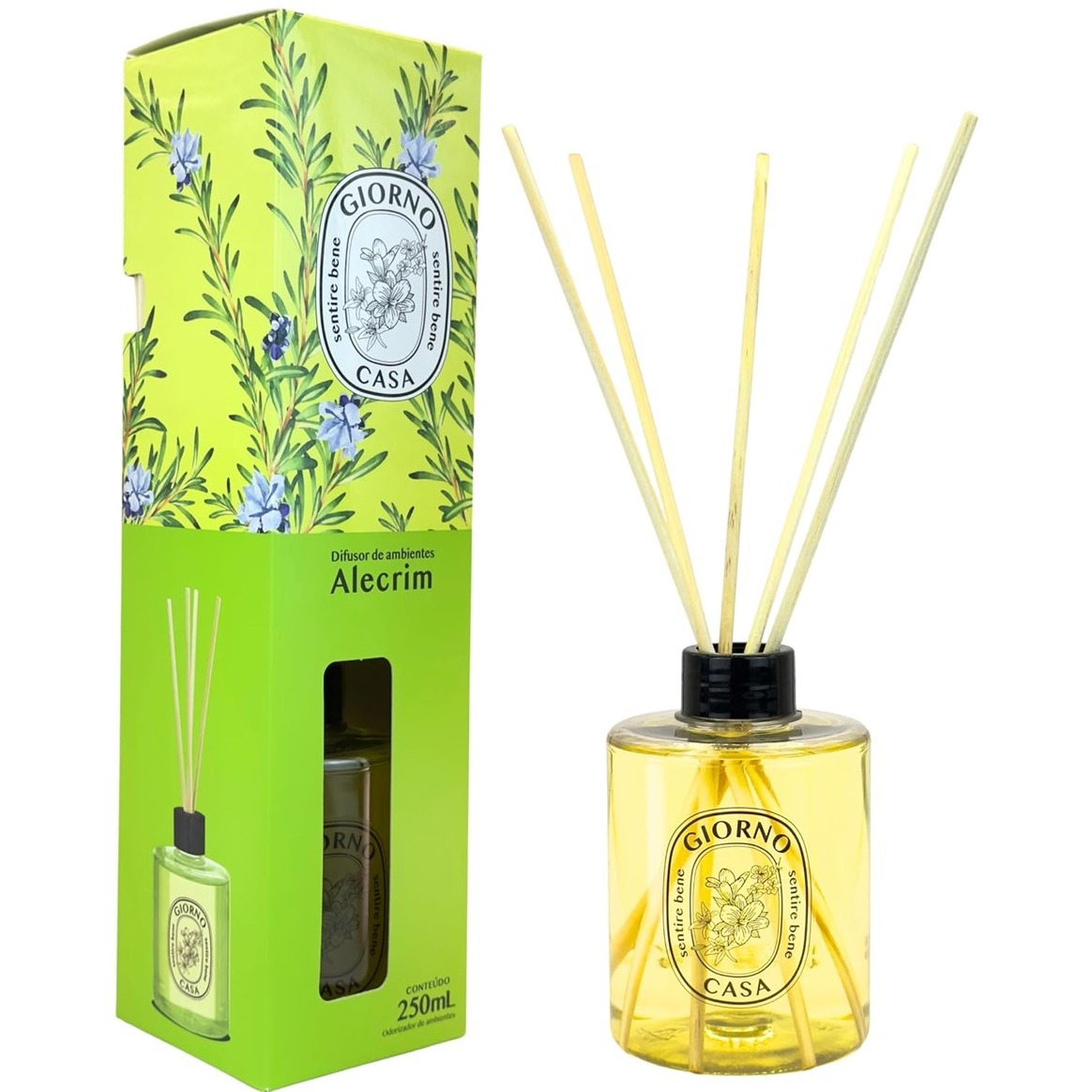 Difusor de Ambientes Giorno Casa Alecrim 250ml