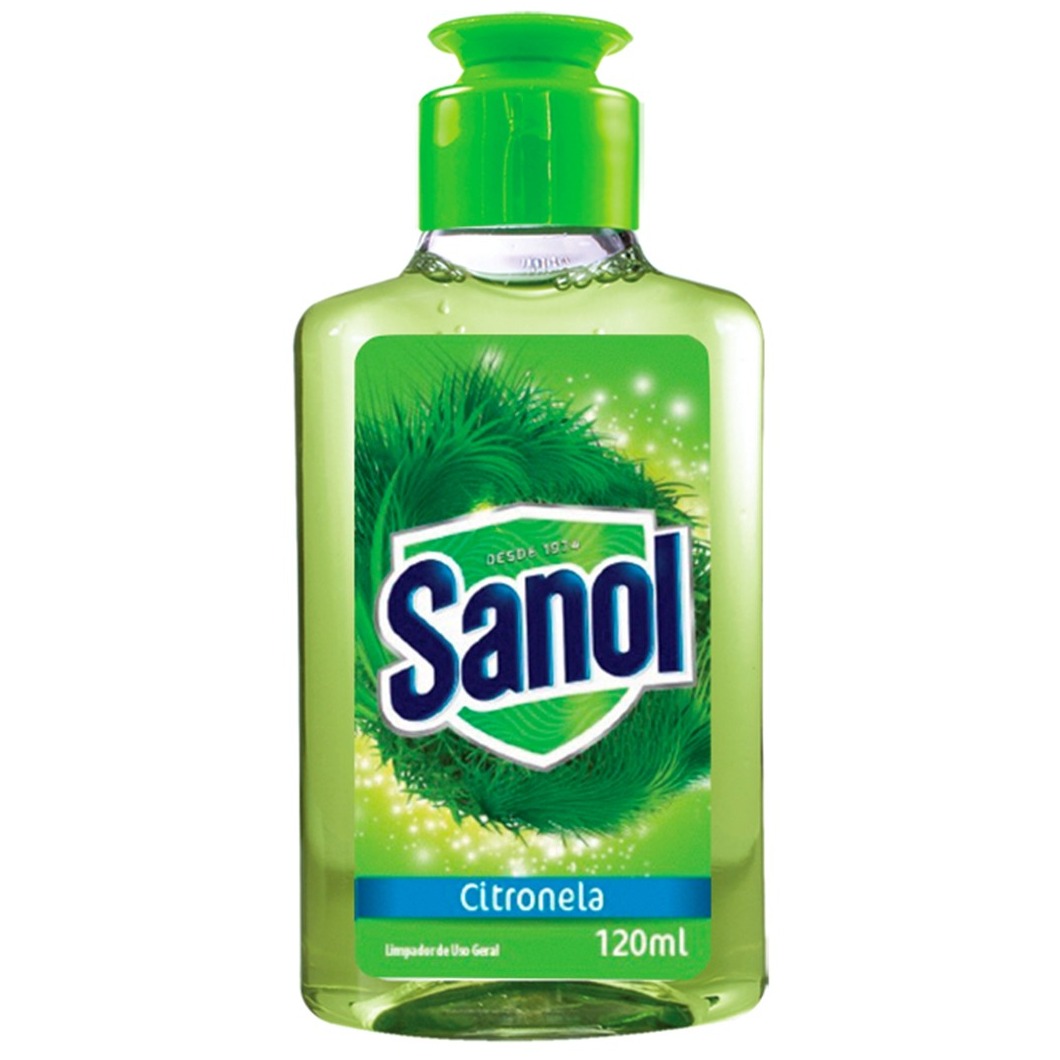 Limpador Sanol Citronela 120ml