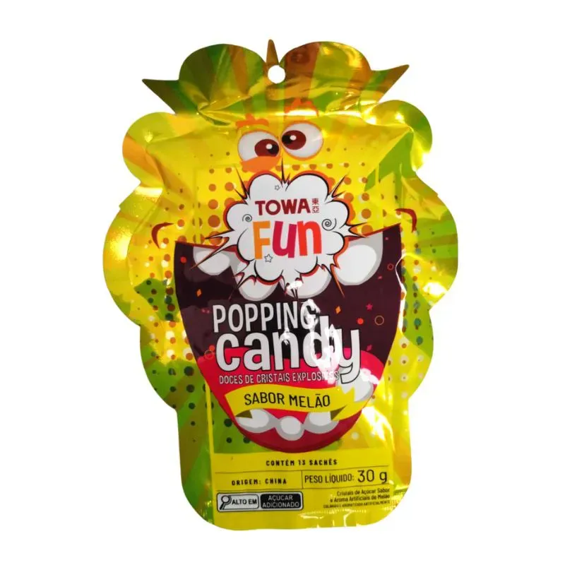 BALA POPPING CANDY MELÃO