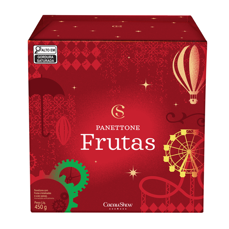 Panetone de Frutas 450g