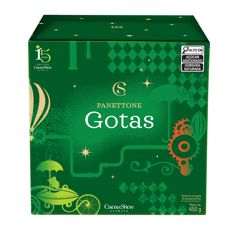 Panetone de Gotas 450g