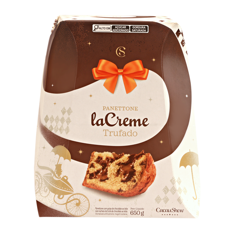 Panetone laCreme ao Leite 650g