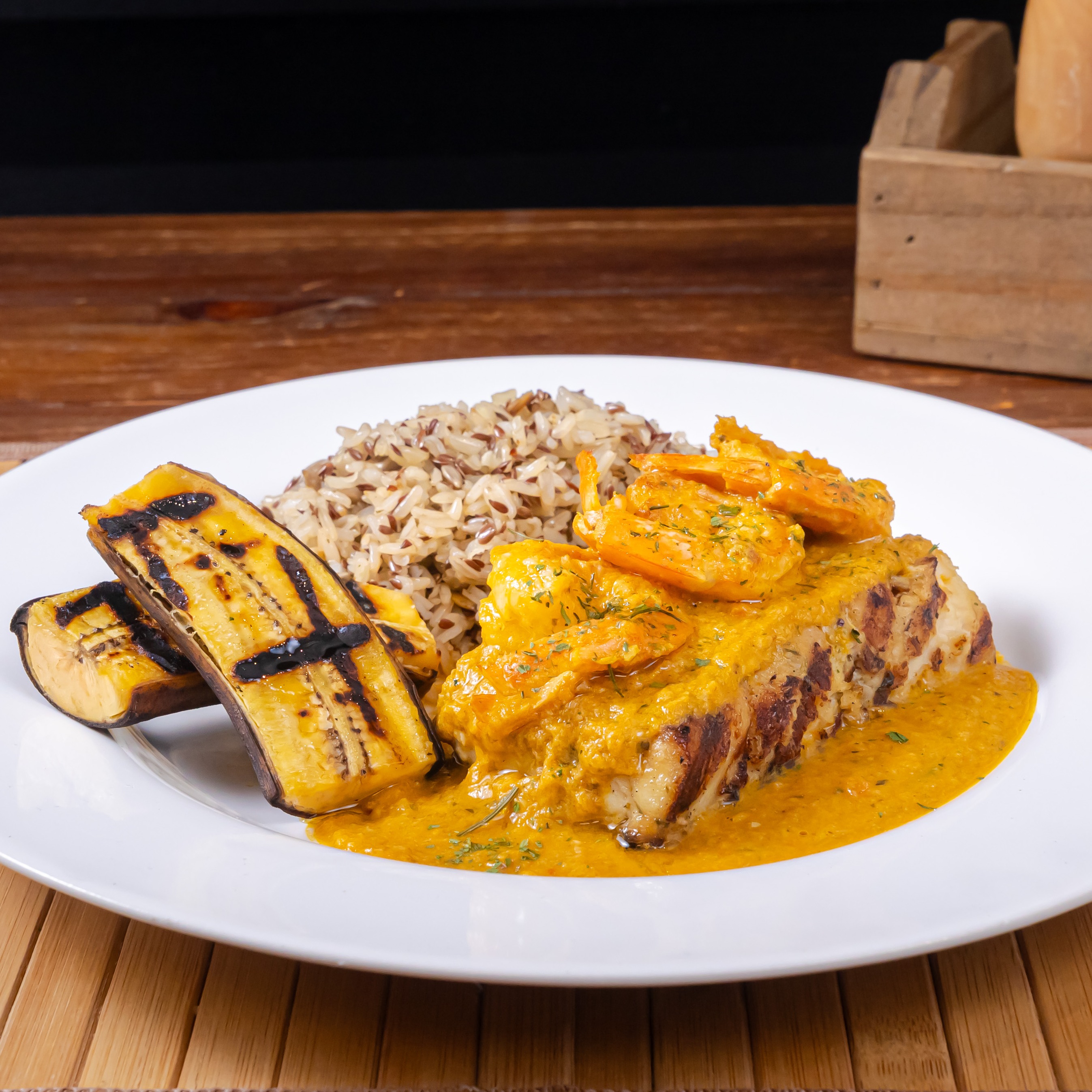 Moqueca De Filhote Com Camarões