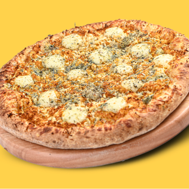 Pizza Média Frango aos 4 Queijos (30cm)