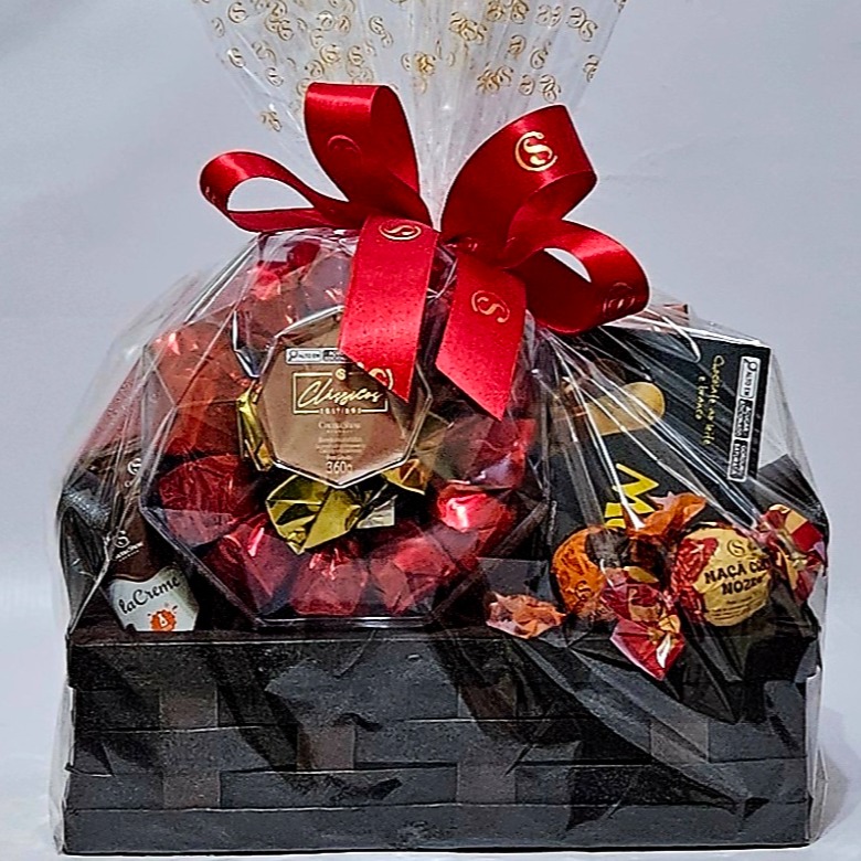 Cesta Marrom Preciosidades  705G (cod 241)