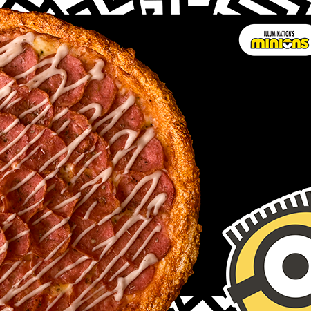 Pizza Média com Borda Parmesão: até 2 Sabores