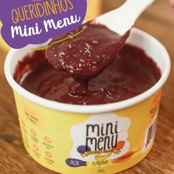  Açaí +Banana + Manga 6 Meses +