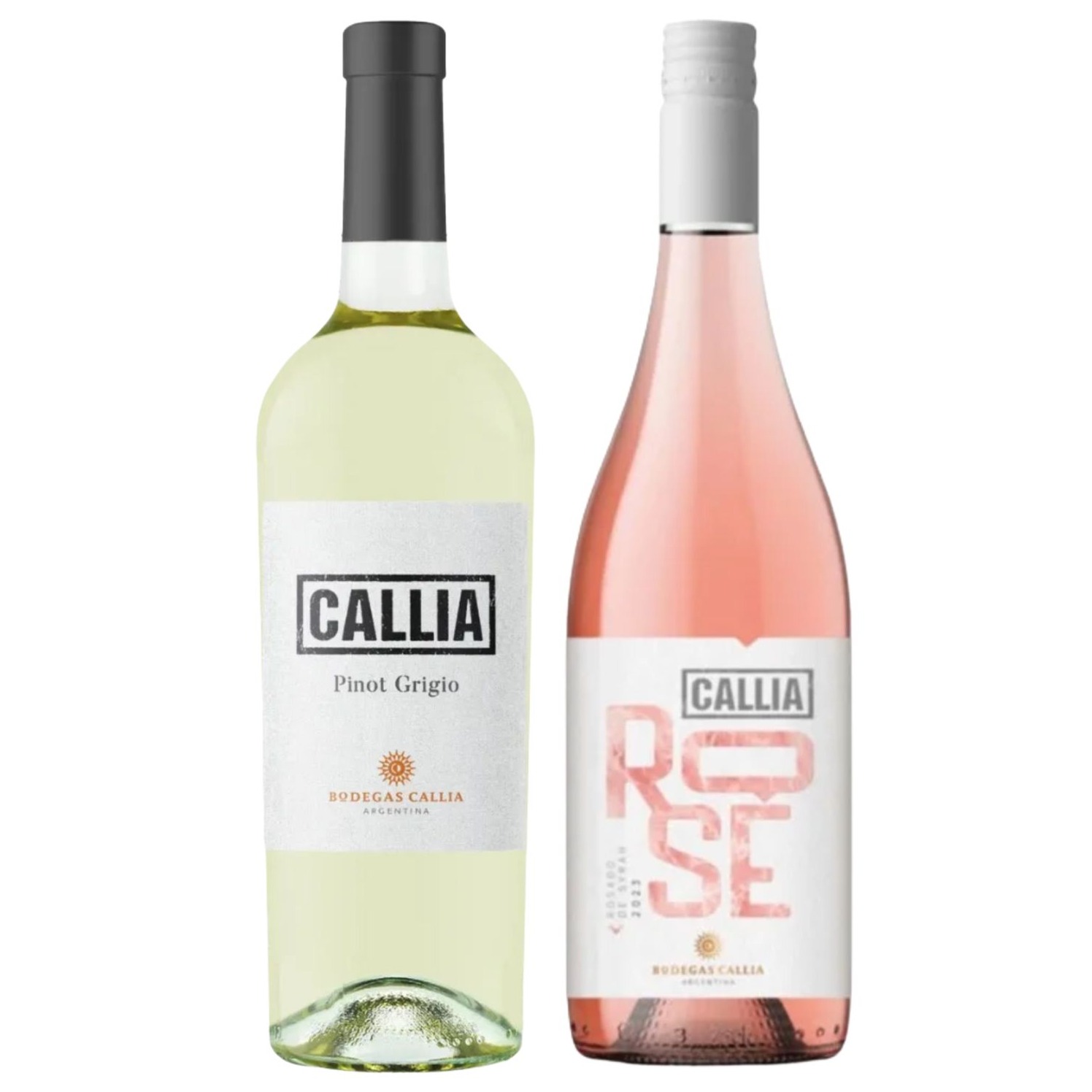 Dupla Argentina Callia Pinot Grigio + Callia Rosé de Syrah