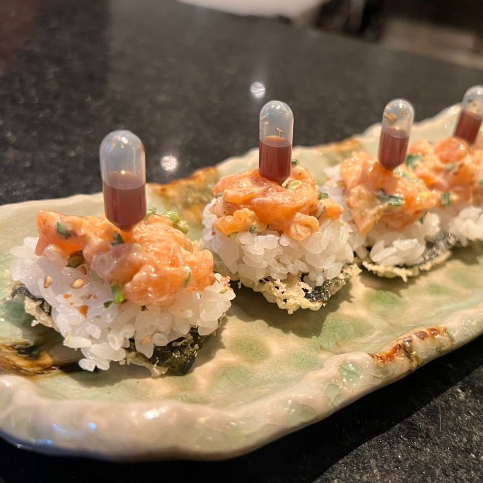 Tempura com Molho Ponzu - Ampola 