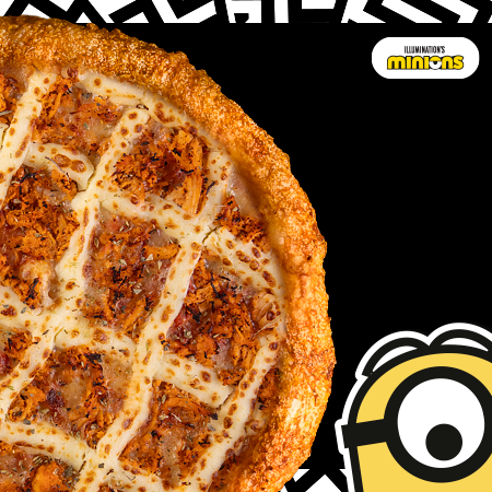 Pizza Grande com Borda Parmesão: até 2 Sabores