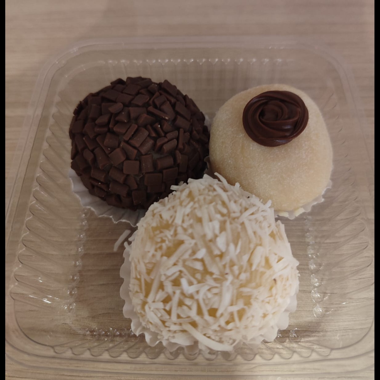 Trio de Brigadeiros