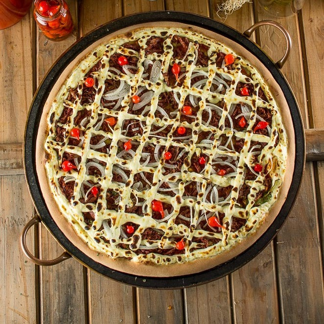 PIZZA CARNE SECA