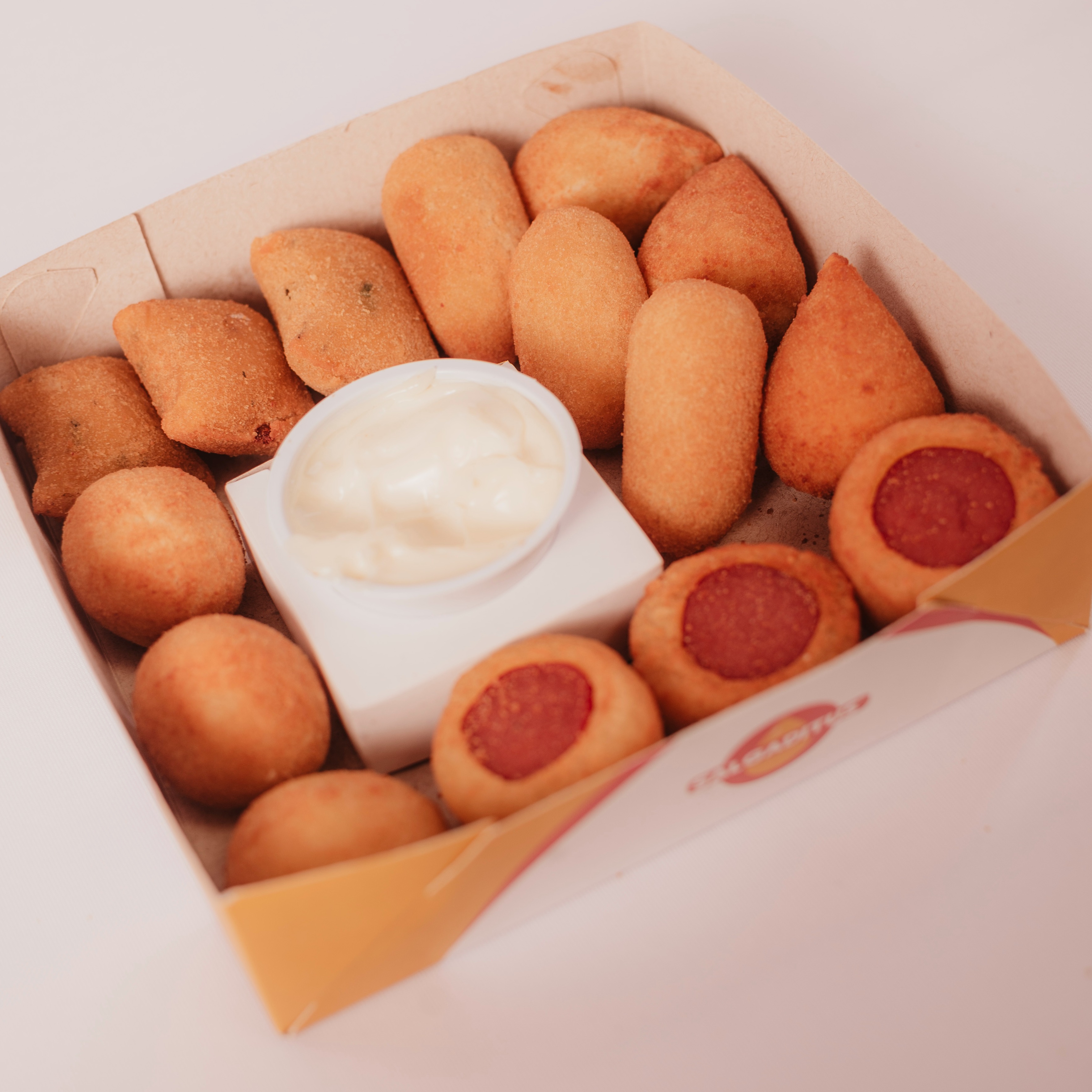 ORIGINAL Kit mix 25 salgaditus + molho 20g