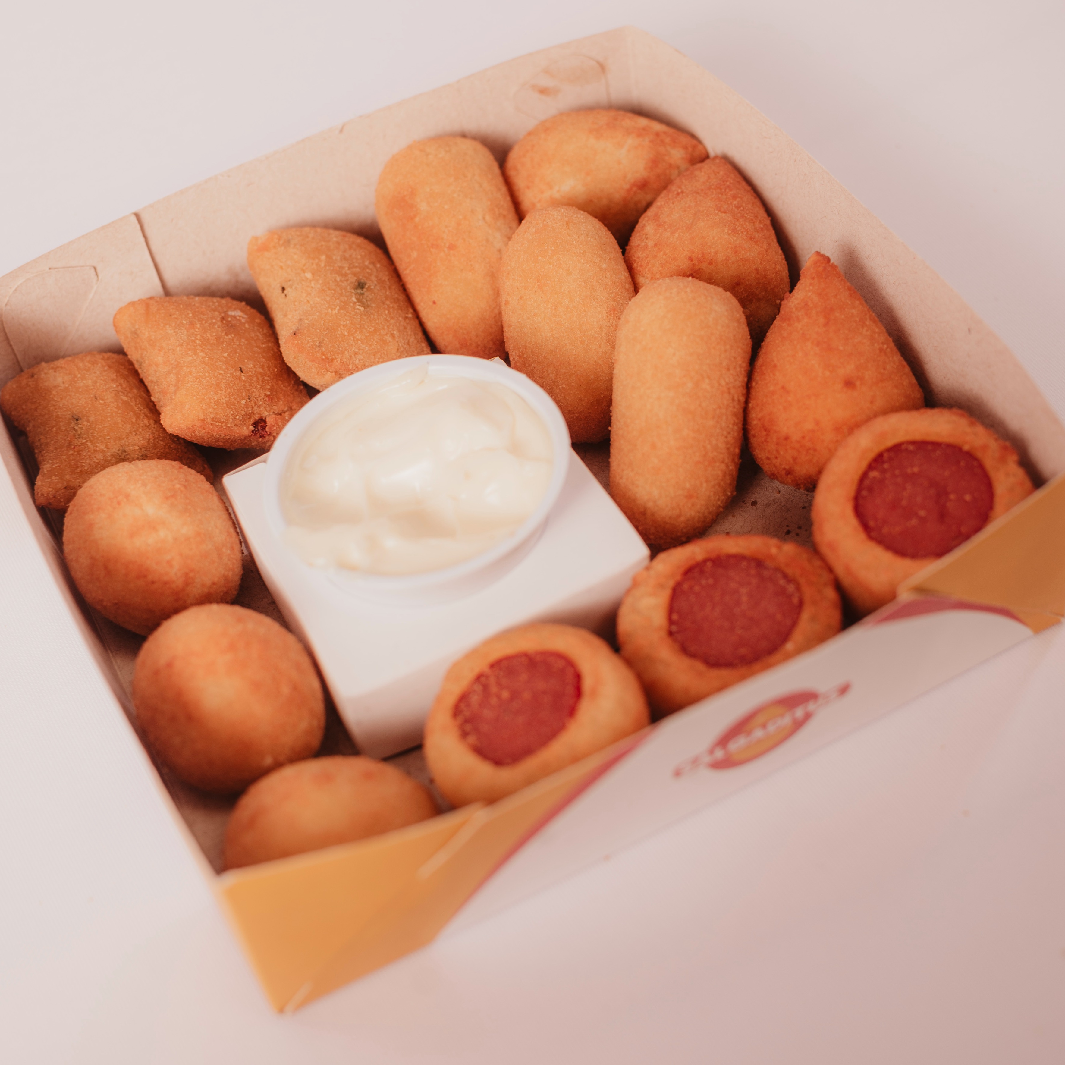 ORIGINAL Kit mix 45 salgaditus + molho 20g