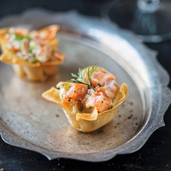 Cestinha de Salmão Grelhado